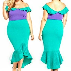 Mermaid Ariel costume dress size 26
